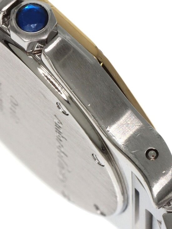 Cartier Santos Octagon LM Watch SS Yellow Gold main image 14